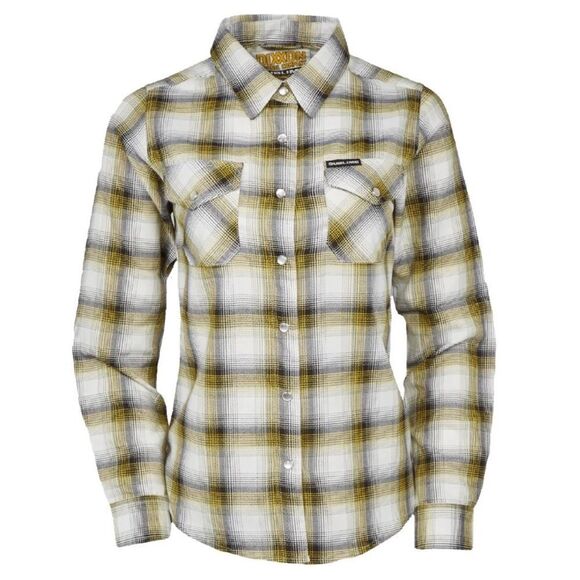 Dixxon Sublime 40Oz To Freedom Pearl Snap Multicolor Plaid Button Closure Shirt - Picture 1 of 14
